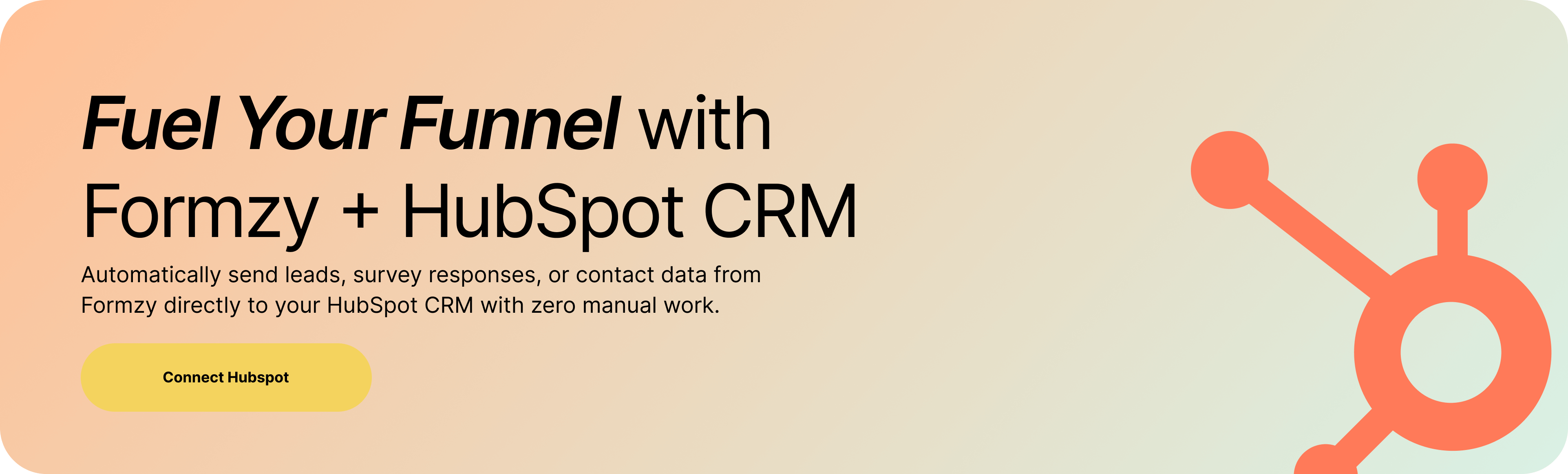 Connect Formzy with HubSpot