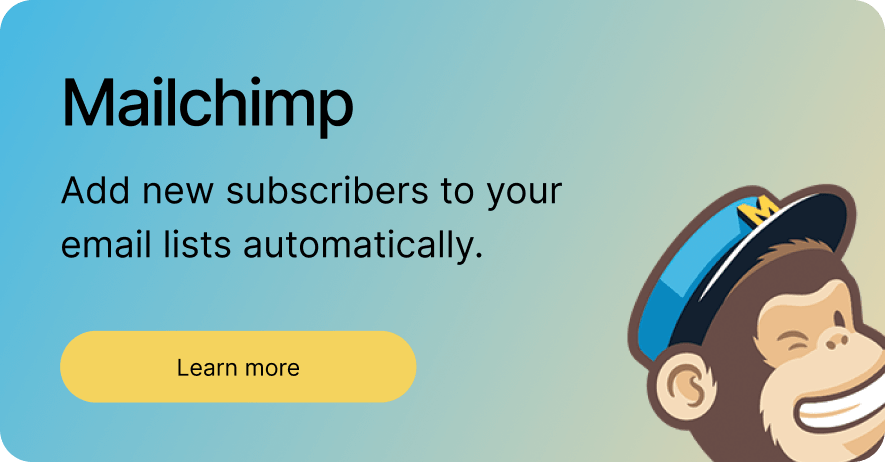 Mailchimp Integration