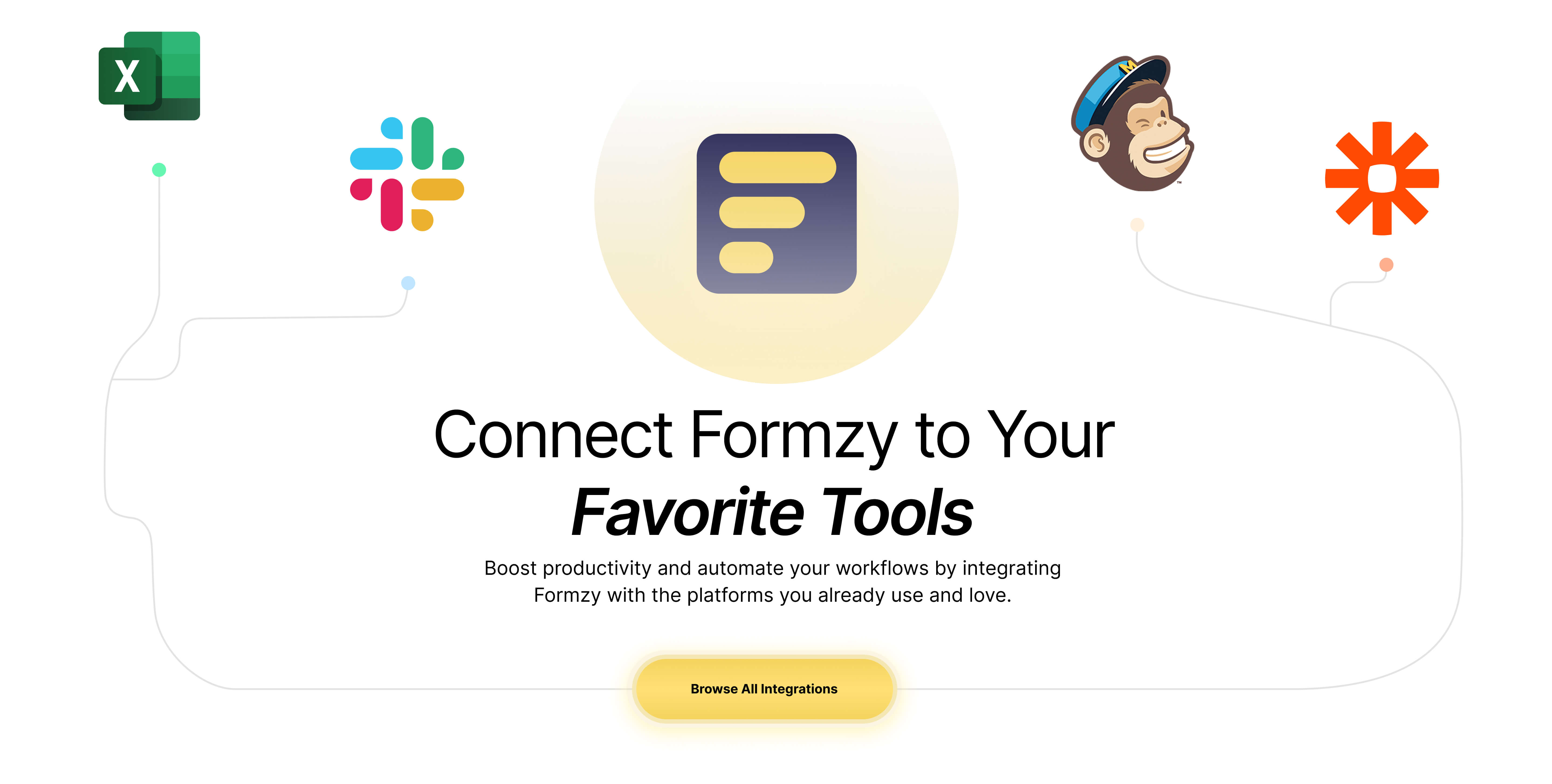 Integration connections